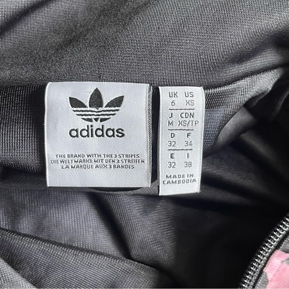 adidas Originals Women's Bellista Floral Track Jacket Sz XS - Picture 10 of 12